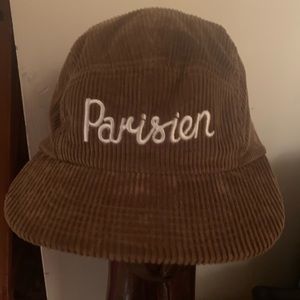 Parisien corduroy cap Maison Kitsuné